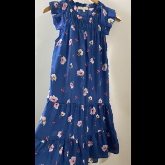 Brand New Women’s Monteau Blue Floral Dress - Picture 12 of 12
